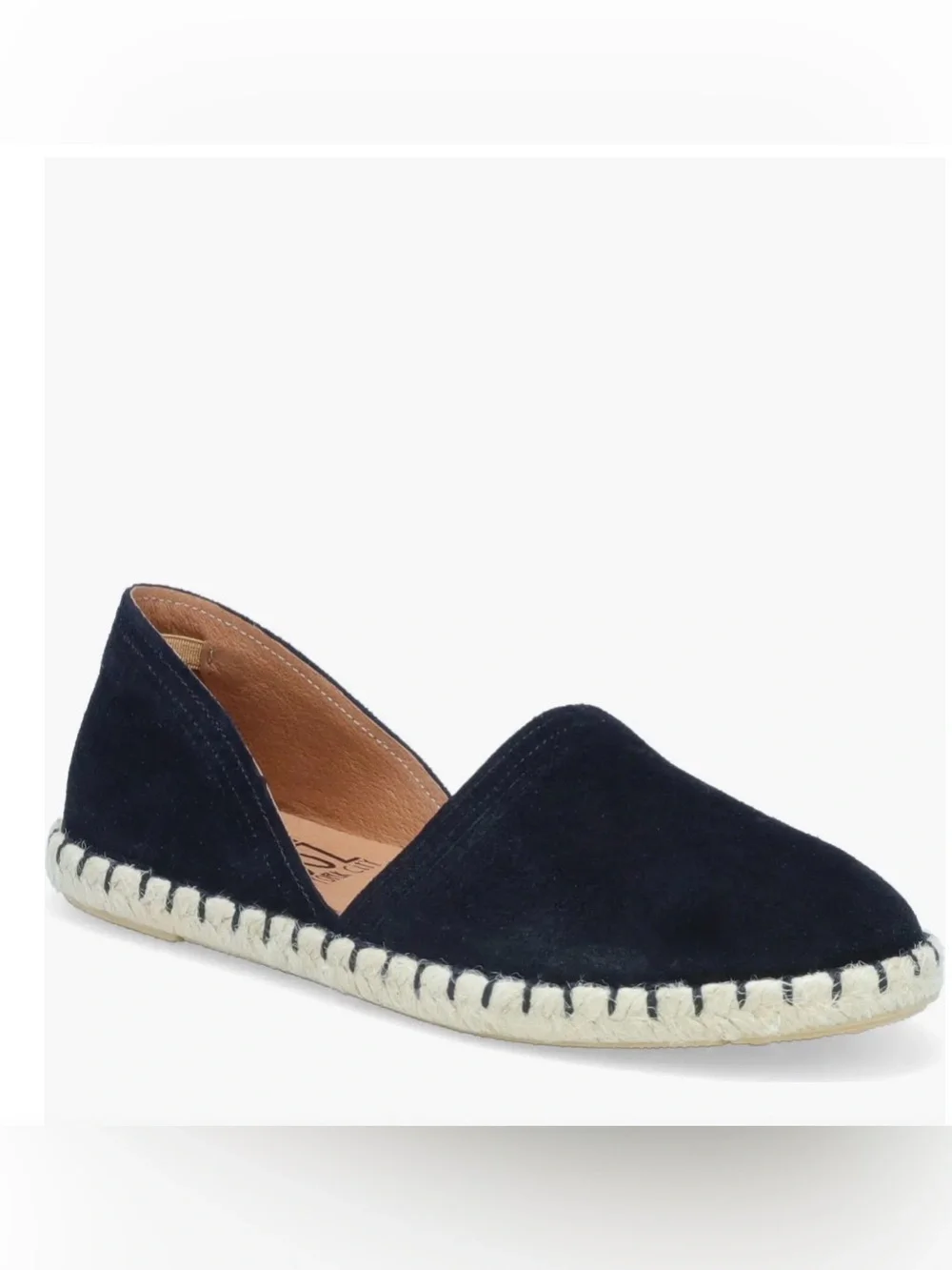Carmena Flat Miz Mooz Women Suede Espadrille Flat Slip-On Black Size EU38